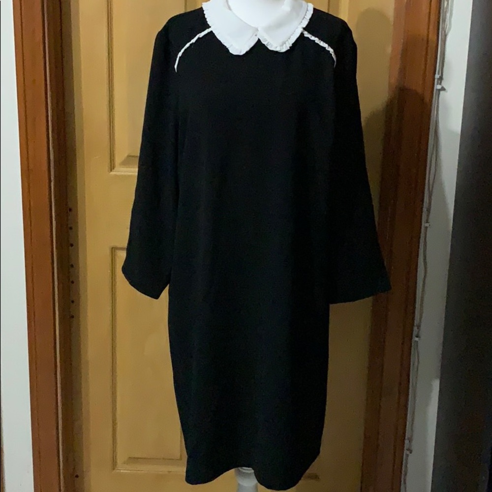 NWT Black Peter Pan Dress by Cece